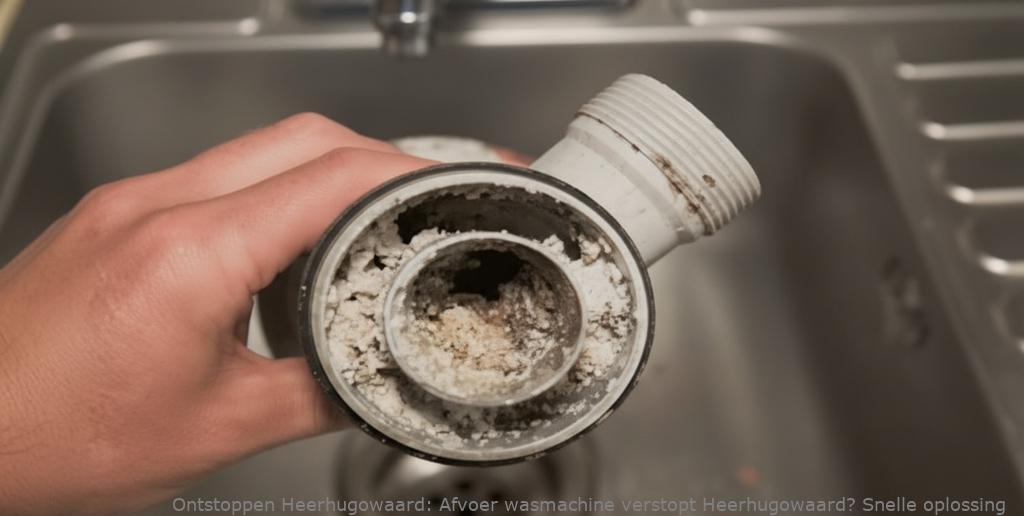 Afvoer wasmachine verstopt Heerhugowaard? Snelle oplossing