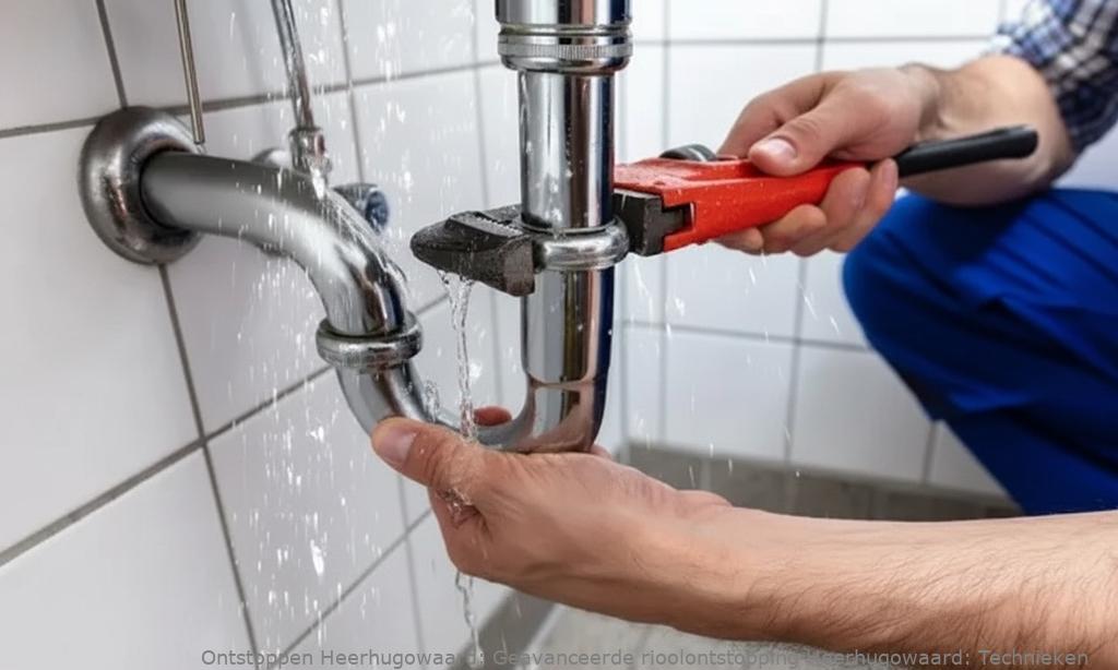 Geavanceerde rioolontstopping Heerhugowaard: Technieken
