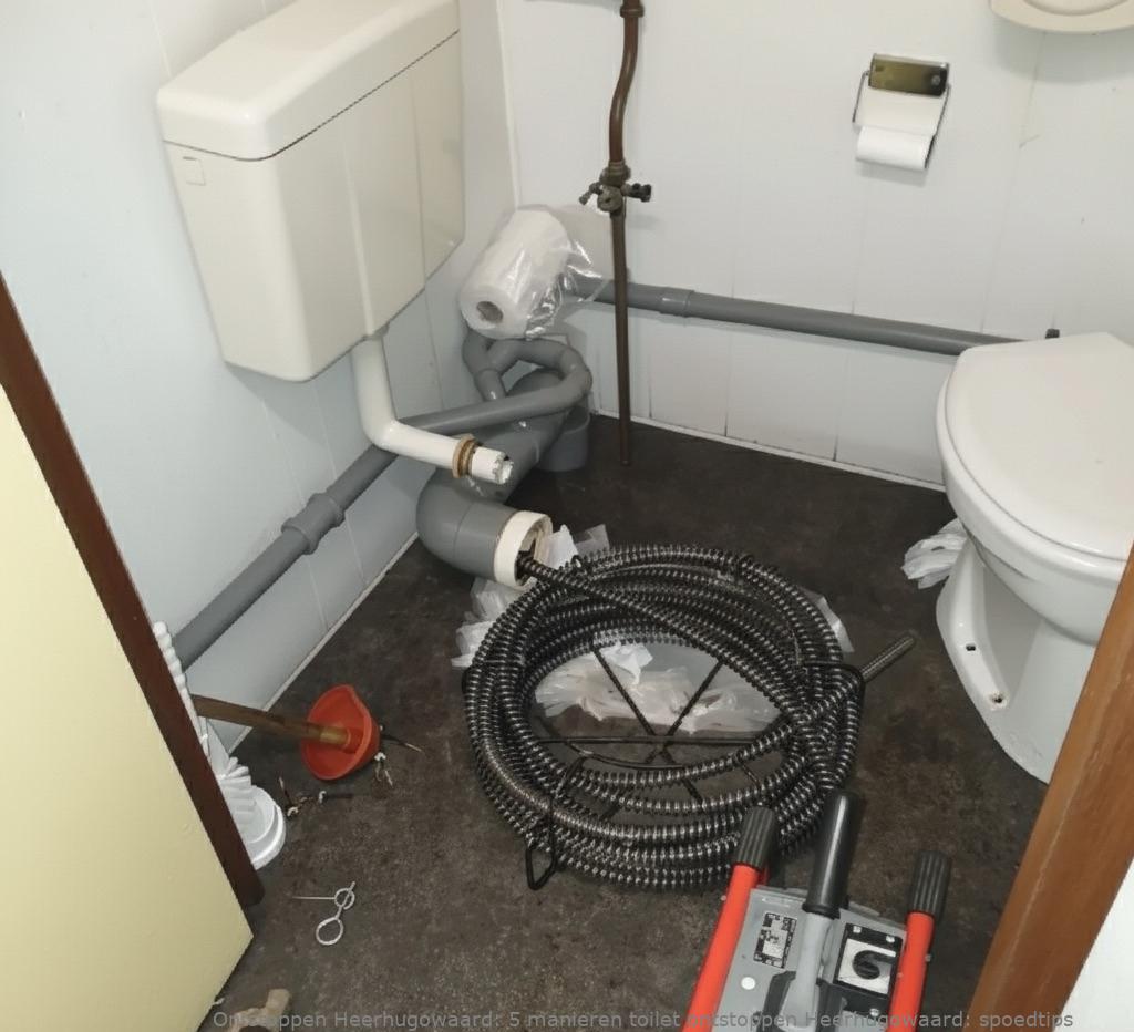 5 manieren toilet ontstoppen Heerhugowaard: spoedtips