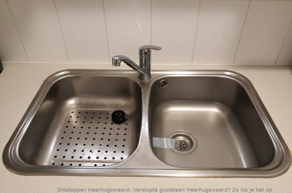 Verstopte gootsteen Heerhugowaard? Zo los je het op