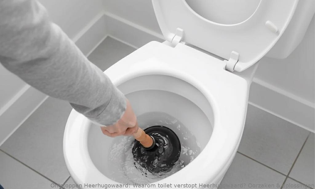 Waarom toilet verstopt Heerhugowaard? Oorzaken & oplossingen
